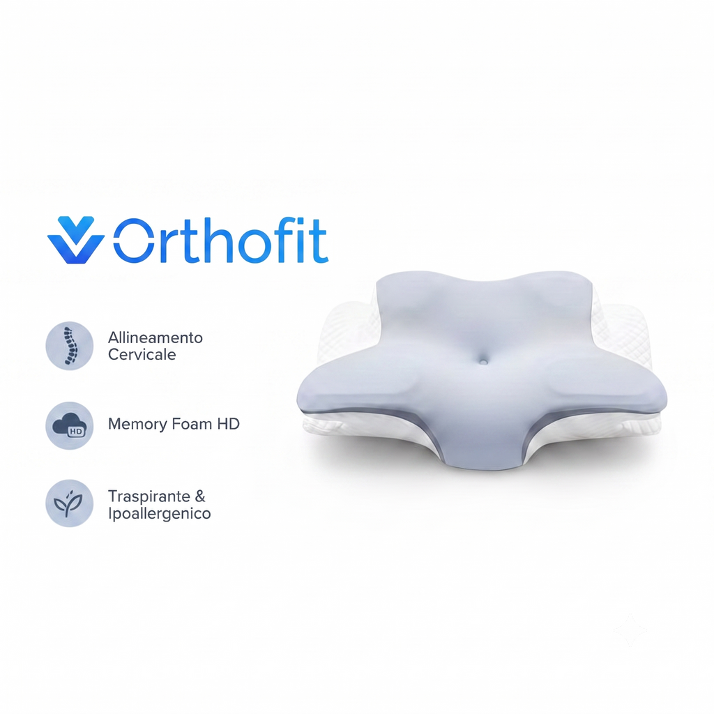 Cuscino Ergonomico per Cervicale Orthofit™